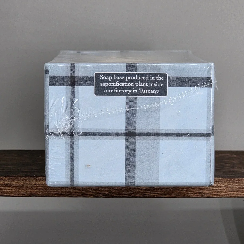 Saponificio Artigianale Fiorentino Bar Soap Mens‎ 10.5oz White Musk Italy Luxury